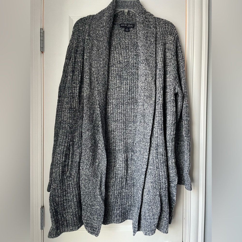 EUC Barefoot Dreams Cardigan 1X